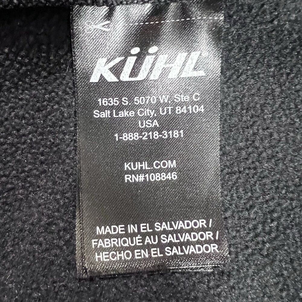 Kuhl Spekter Black Full Zip Fleece Lining Jacket Women's Size Large Style 4438 - Picture 11 of 12